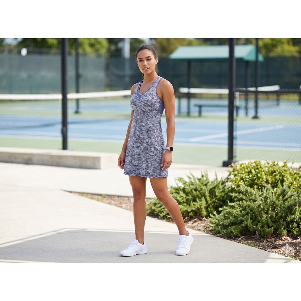 MPG Space Dye Built-in Bra Active Dress - XL